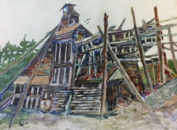 Untitled (Mines) by Anne McAllister-Johnson 