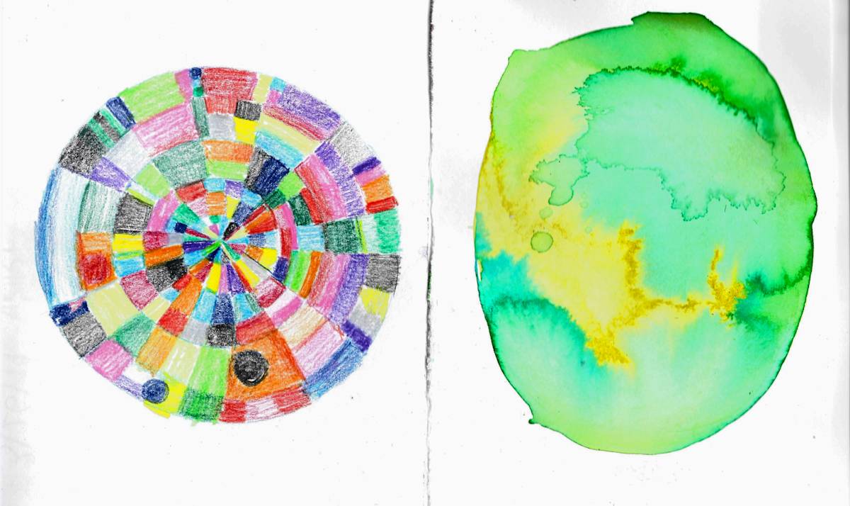 Happy Thoughtforms by Michelle Hinebrook 