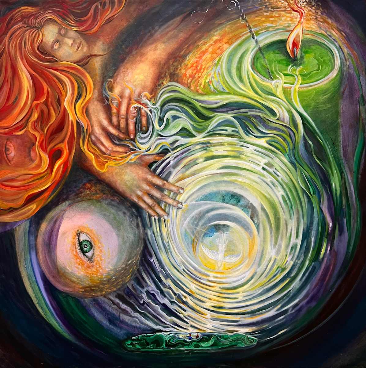 Projected Visions by Michelle Hinebrook, Image 1.