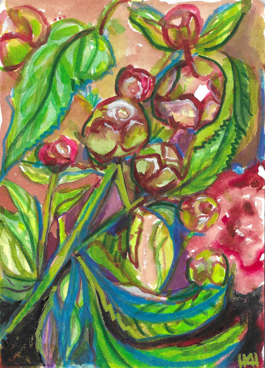 Michelle_Hinebrook_Peony2 by Michelle Hinebrook, Image 1.