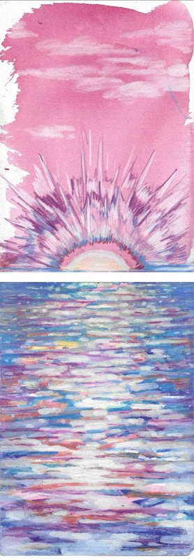 Sun Scintillation by Michelle Hinebrook, Image 1.