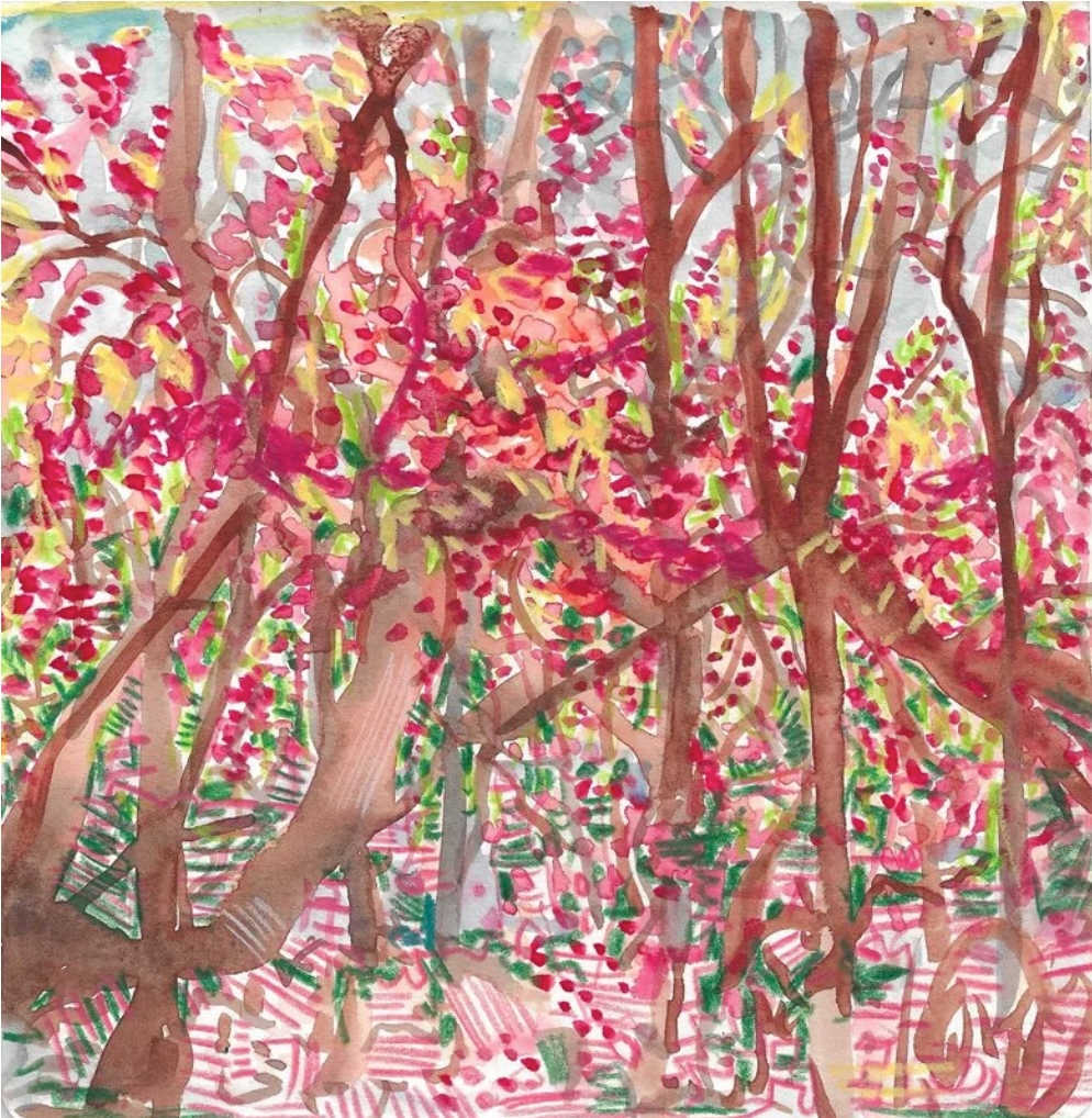 Cherry Late Blossoms by Michelle Hinebrook, Image 1.