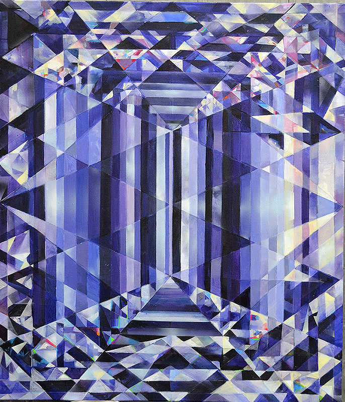 SB Violet Study by Michelle Hinebrook, Image 1.