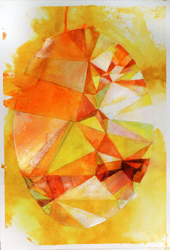 Yellow Fragment by Michelle Hinebrook, Image 1.