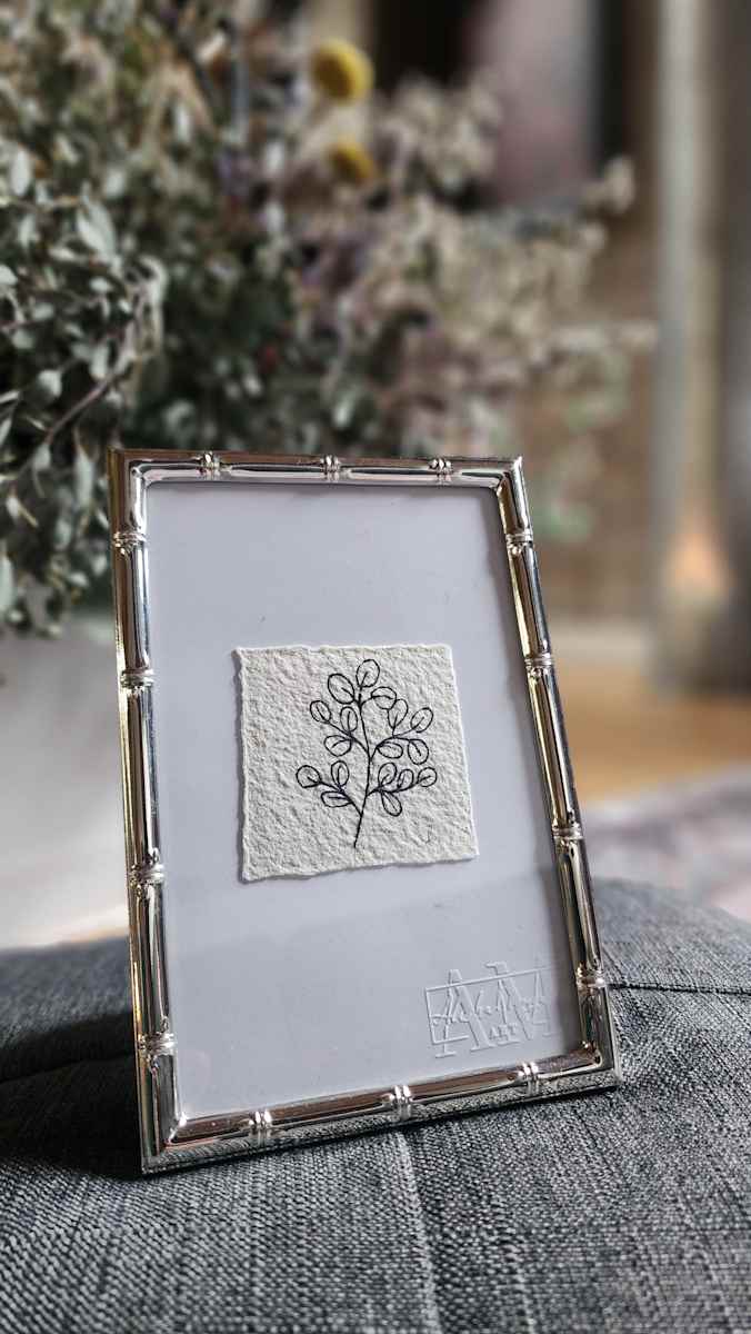 Leaves IIII by Alisha Morgan Art 