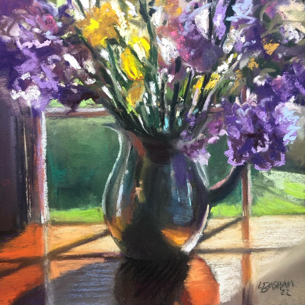 Iris Delight by Laurie Basham 