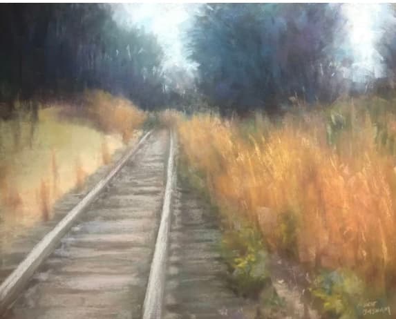 Cloudy Day Crossing, Image 1.