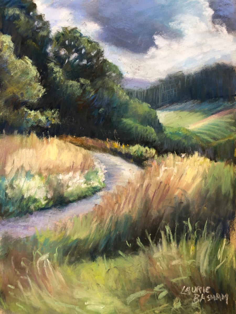 Blue Ridge Path by Laurie Basham 