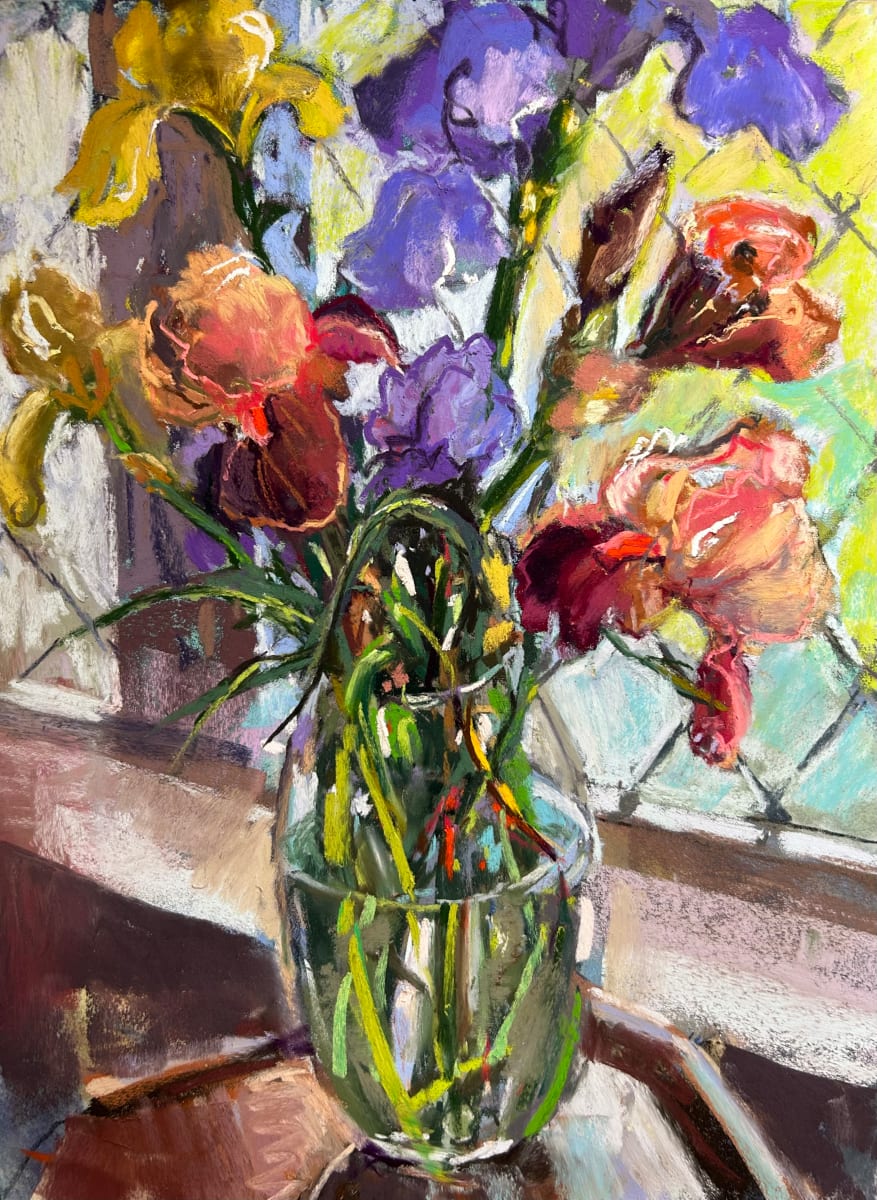 Iris Connection by Laurie Basham 