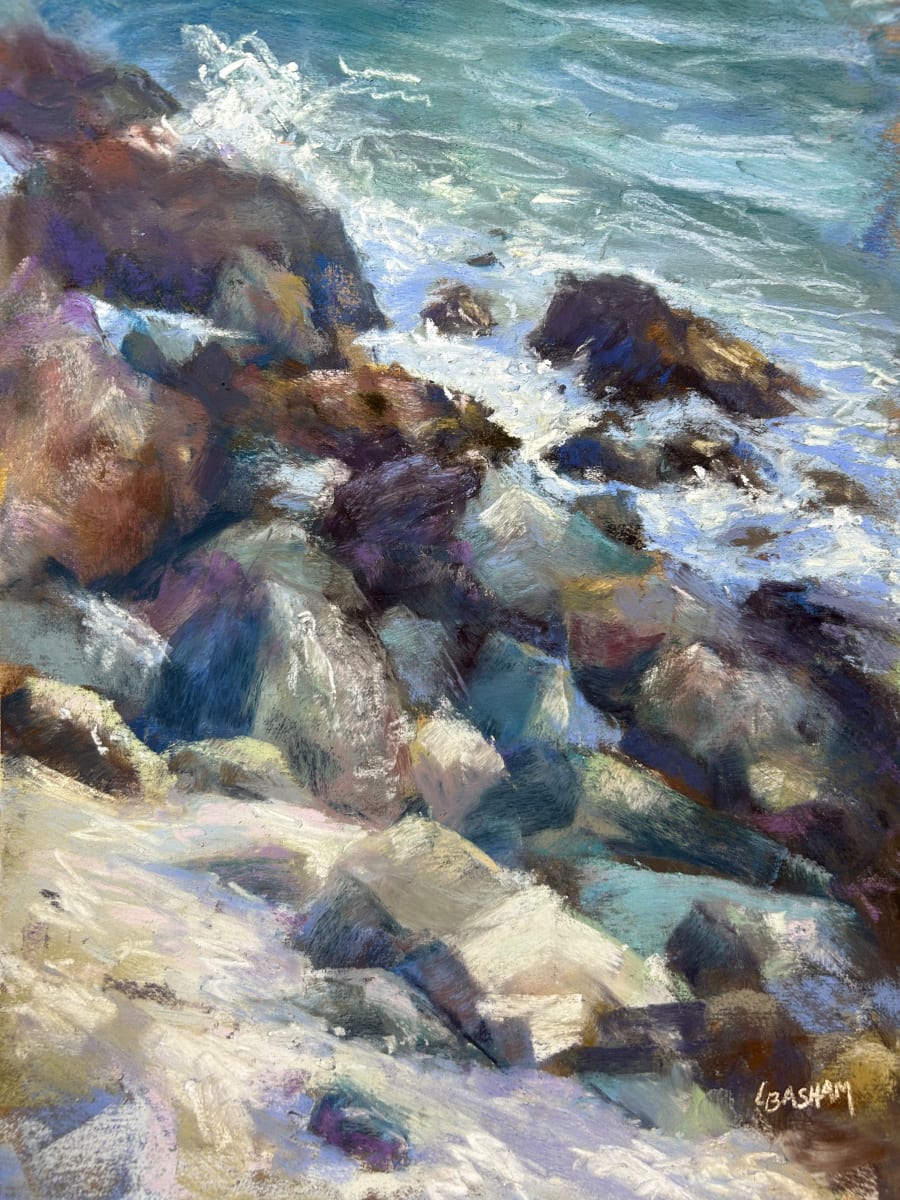 Breaker’s Edge 9x12 by Laurie Basham, Image 1.
