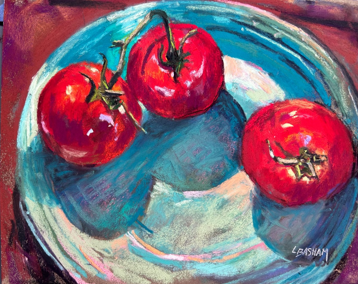 Three on a Vine by Laurie Basham, Image 1.
