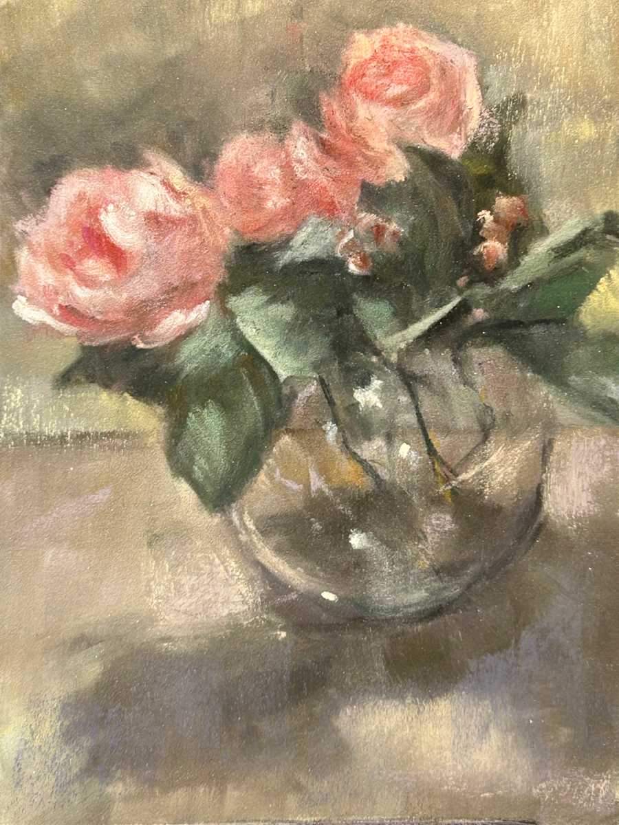 Mini Roses by Laurie Basham 