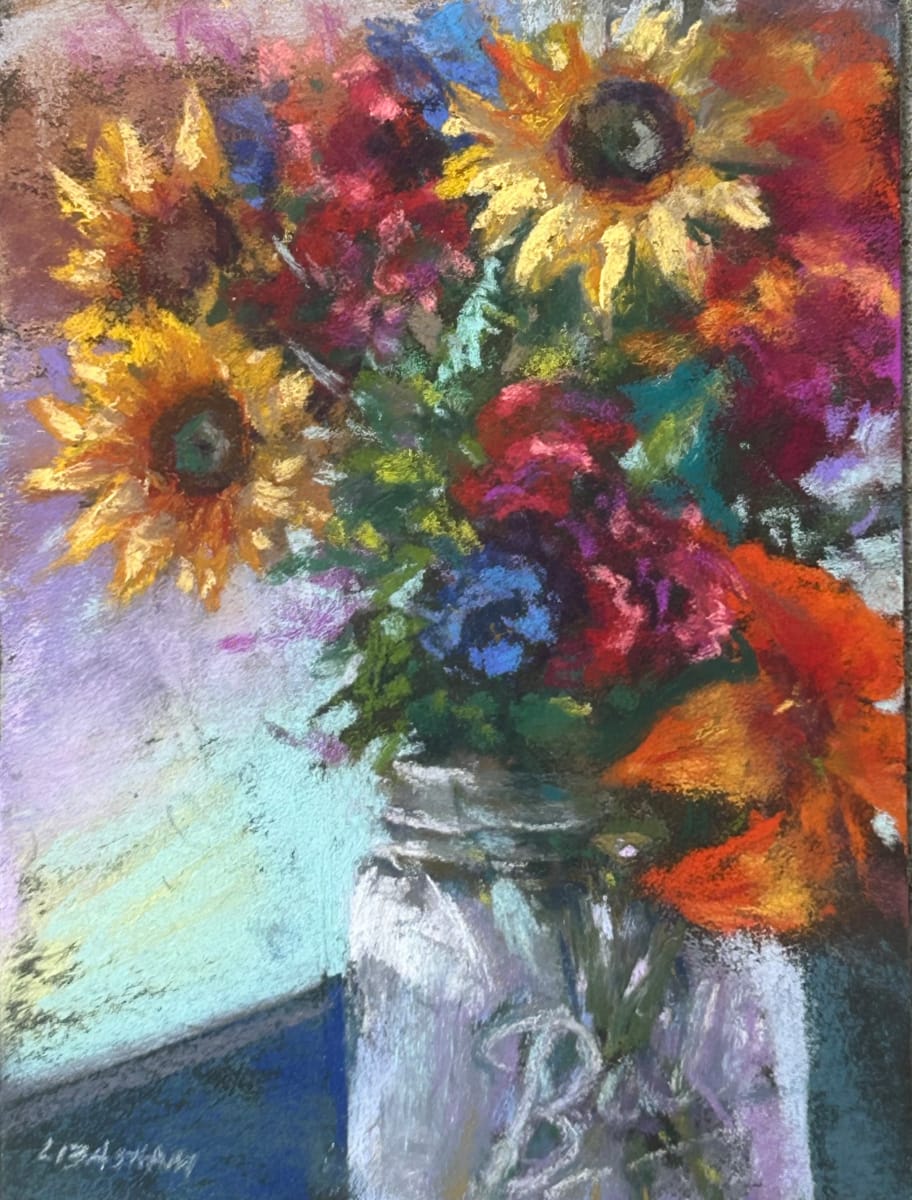 Ball Jar Bouquet by Laurie Basham, Image 1.