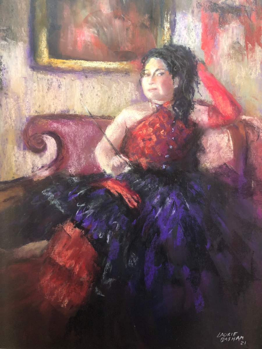Waiting for Toulouse by Laurie Basham, Image 1.