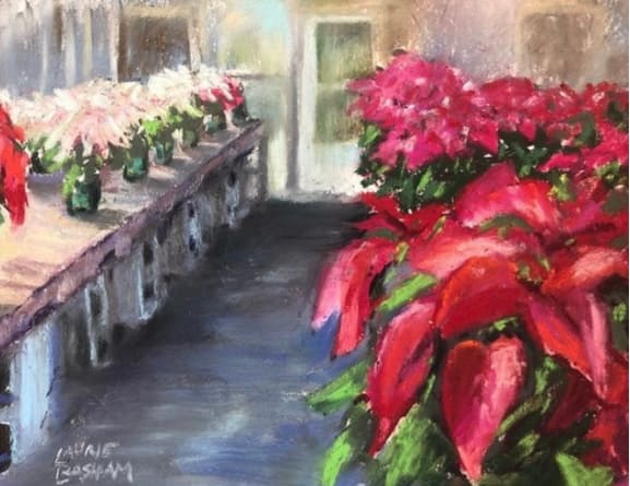 Poinsettia Greenhouse  6x9 