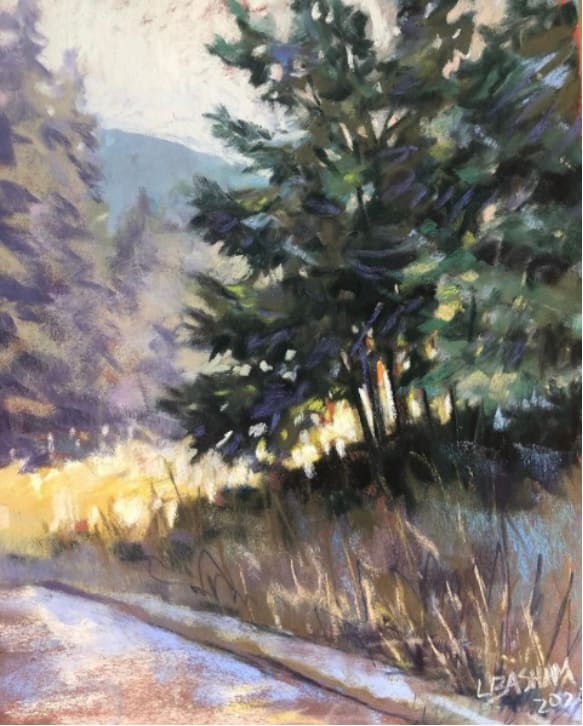 Walk on Boomer Mountain by Laurie Basham 