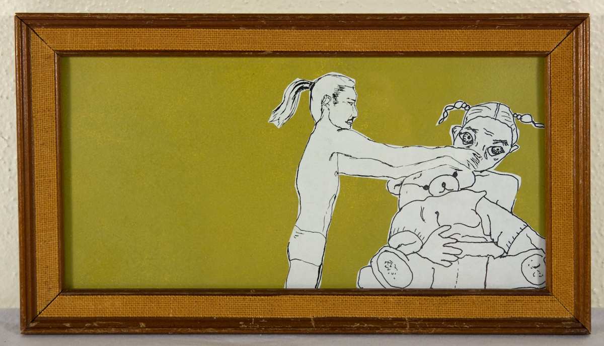 Sitdowns (Girls and Bear) by Senalka McDonald  Image: Photo: Mark Doroba