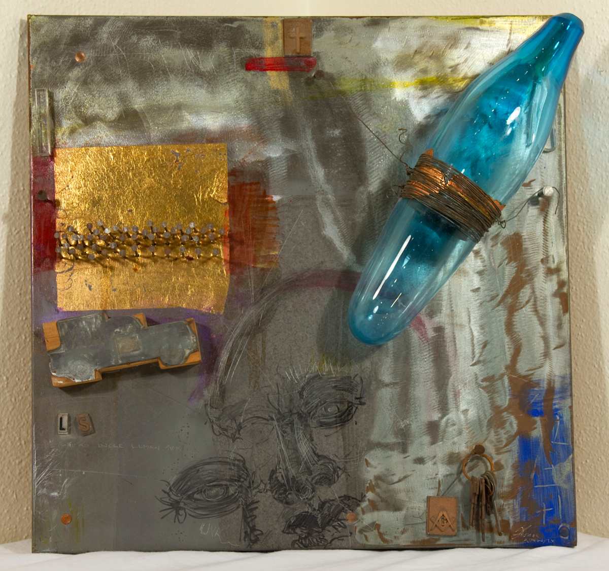 Metal "box" with keys by Reji Thomas  Image: Photo: Mark Doroba