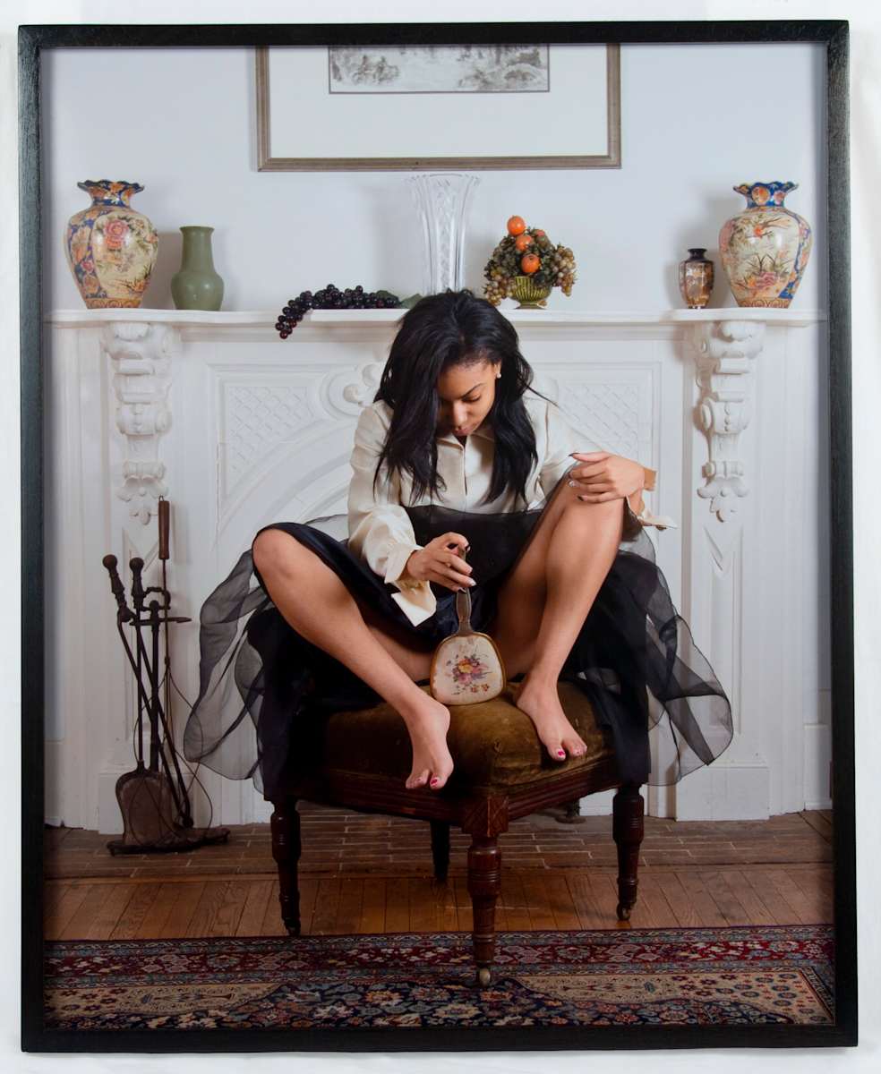 Resana With Mirror by Nydia Blas  Image: Photo: Mark Doroba