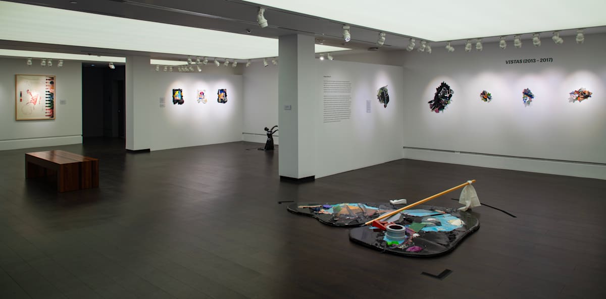 Nicole Awai: In the thick of it, installation view. Christian-Green Gallery, Art Galleries at Black Studies, The University of Texas at Austin. September 20 – December 7, 2024. Photo: Mark Doroba.