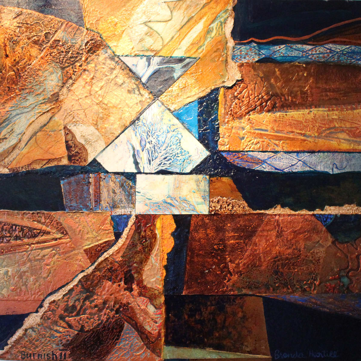 Burnish II by Brenda Hartill  Image: Collage Painting