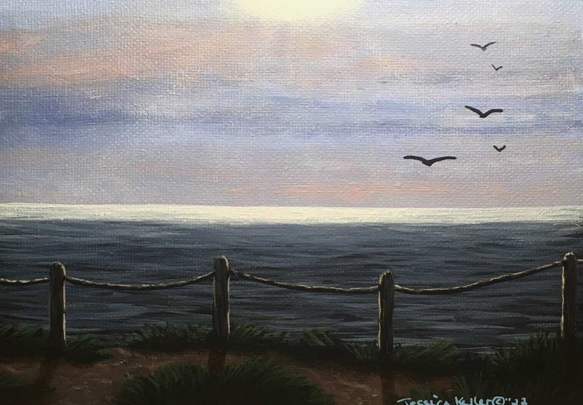 Pacific Grove Flight by Jessica Keller 