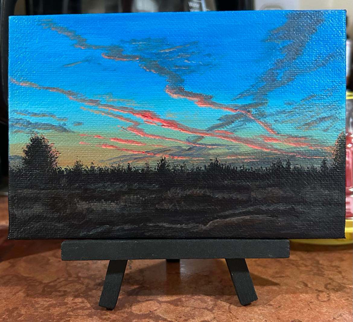 Sunset at the Barn by Jessica Keller 