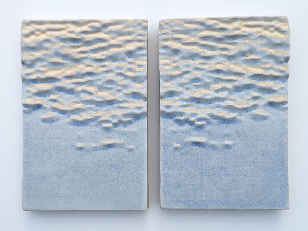 Soft Sky Pair by Sarah Heitmeyer 