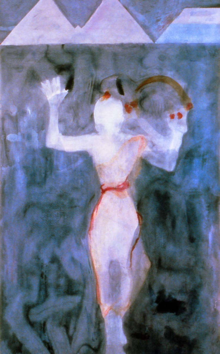 Figure in Blue 