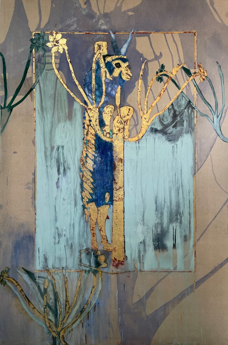 Ram in the Thicket by Estate of Ellen Frank (1946-2021) 