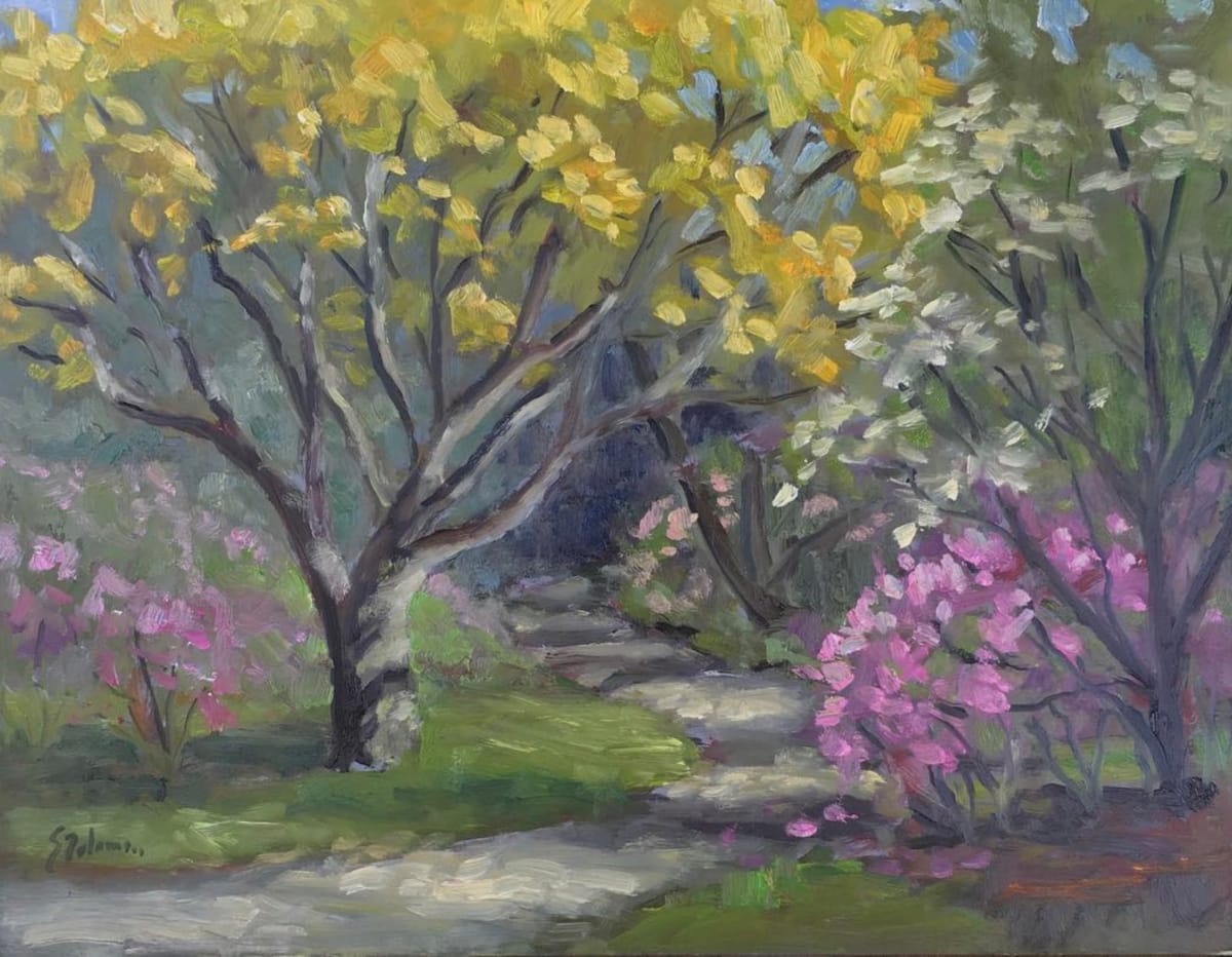 Springtime Stroll by Sue Dolamore 