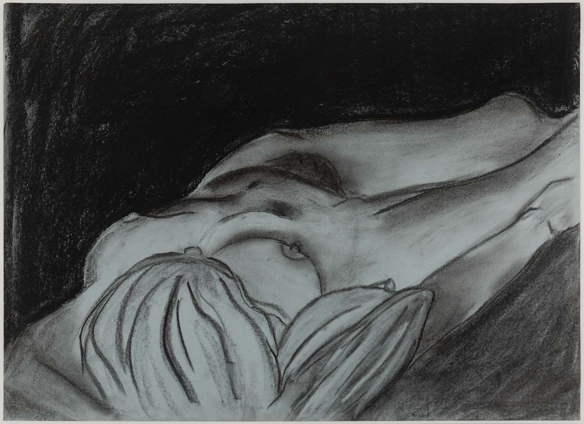Life Drawing Sketch by Eve Mero, Image 1.
