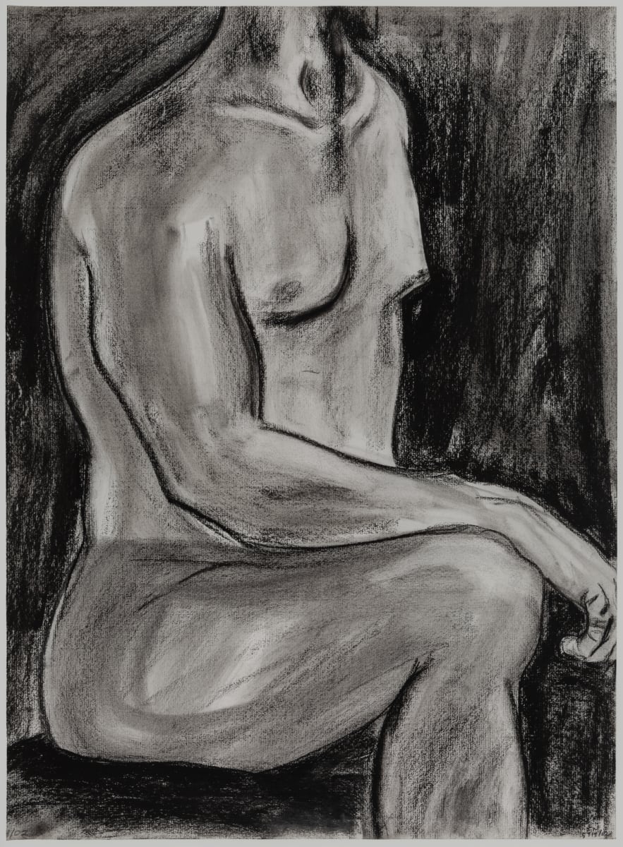 Life Drawing Sketch by Eve Mero 