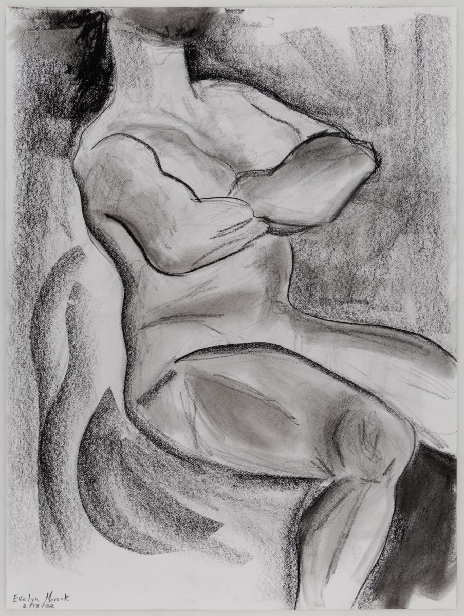 Life Drawing Sketch by Eve Mero 