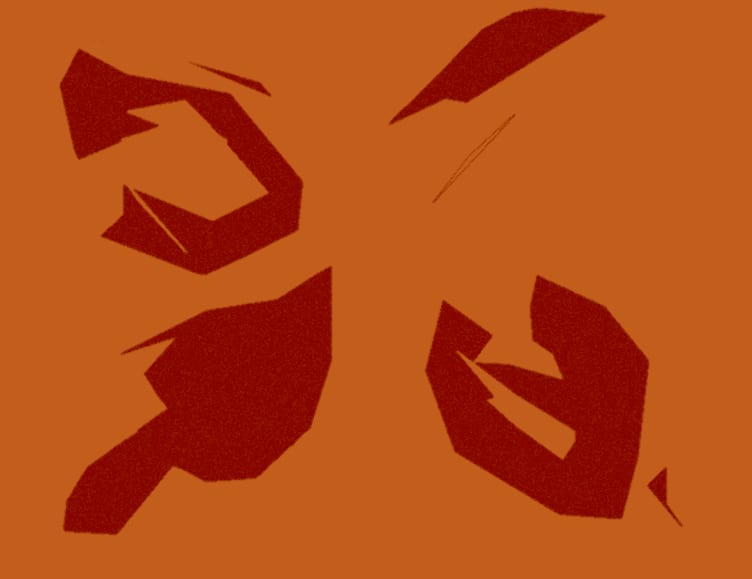 Torn Red Flyer by Eve Mero, Image 1.