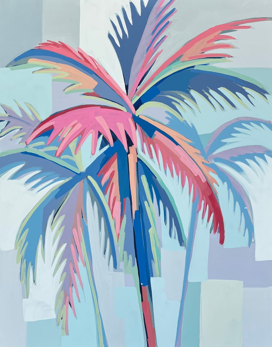 Sea Breeze and Palms by Alma Ramirez 