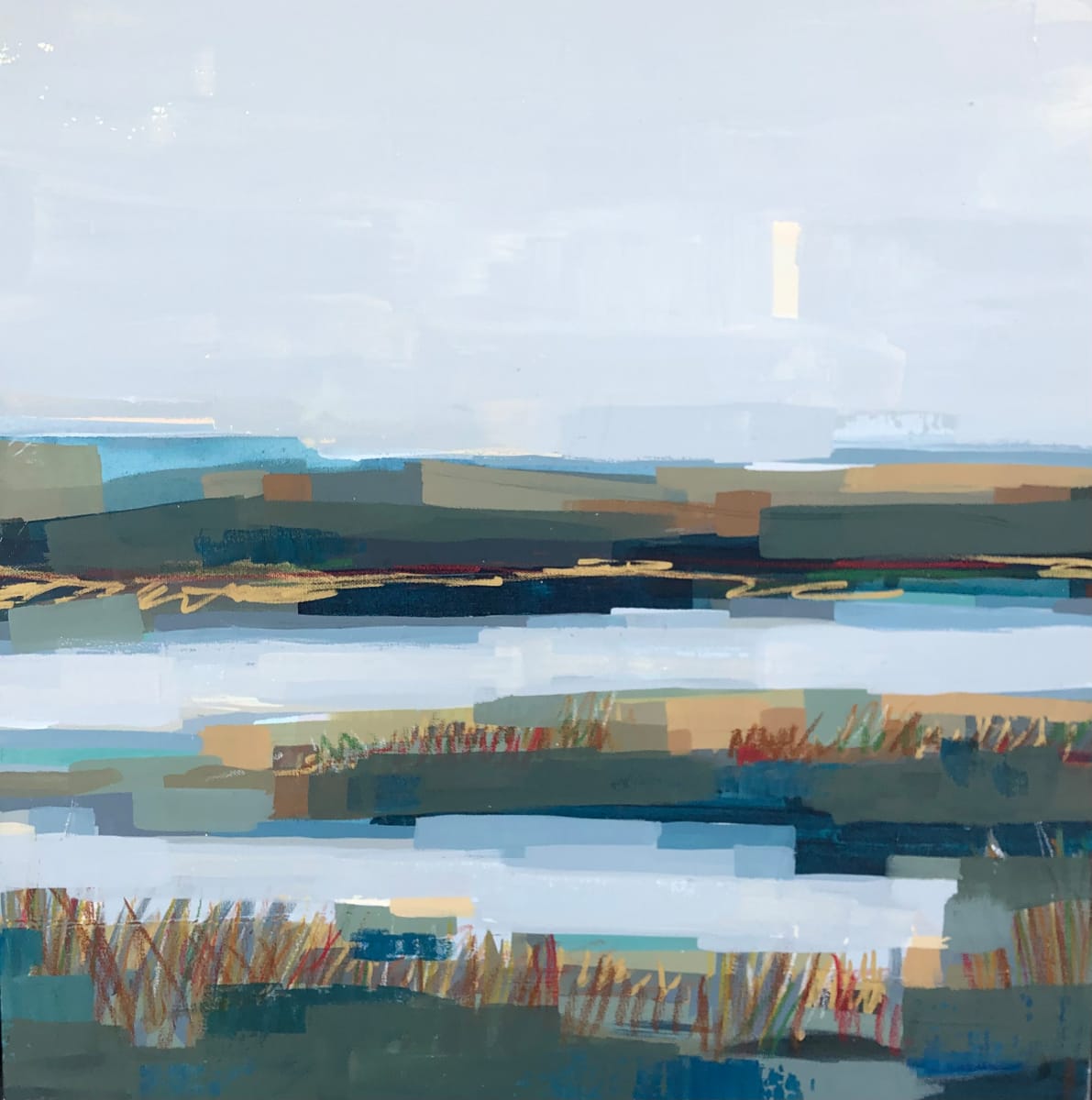 Marsh in Summer by Alma Ramirez 