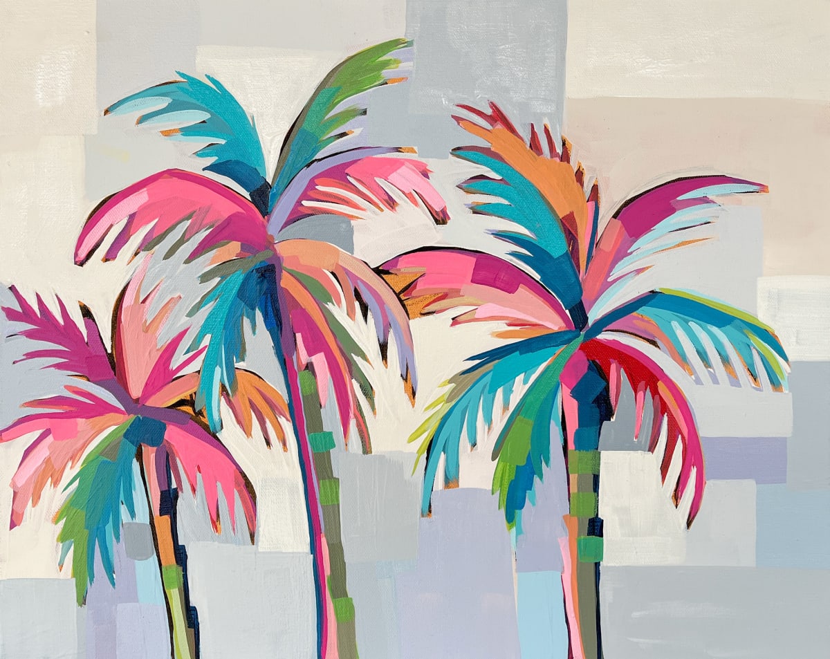 Tropical View by Alma Ramirez 