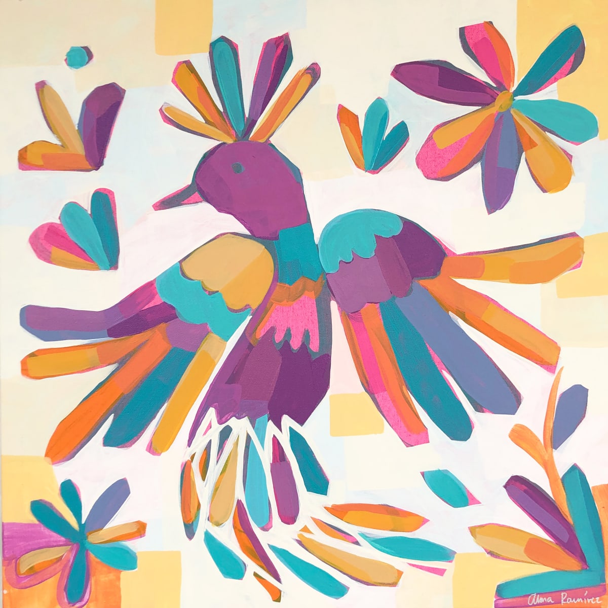 "The Bird of Paradise" by Alma Ramirez 