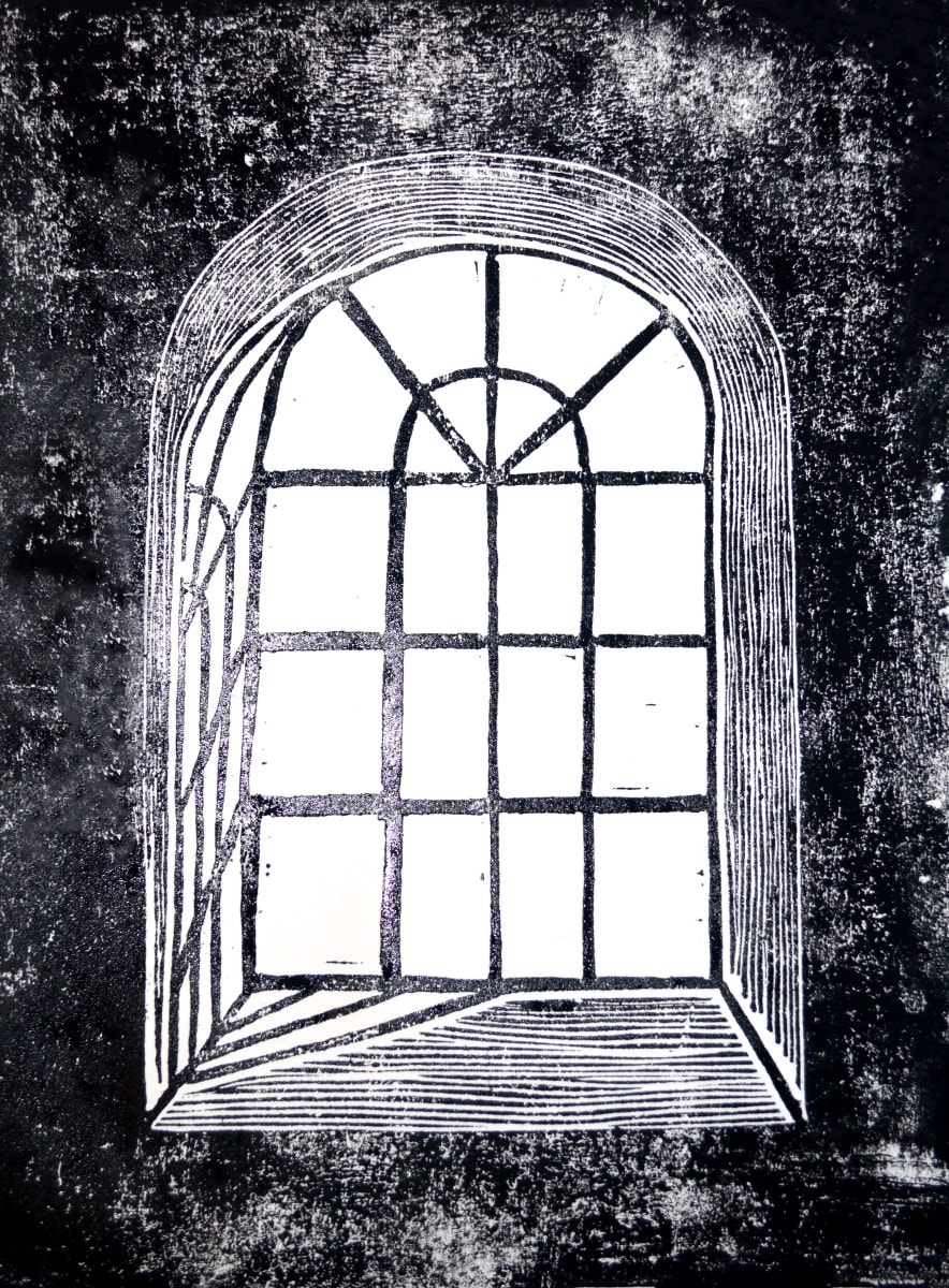 Lodz Series - Factory Window by Elizabeth Czaplinski 