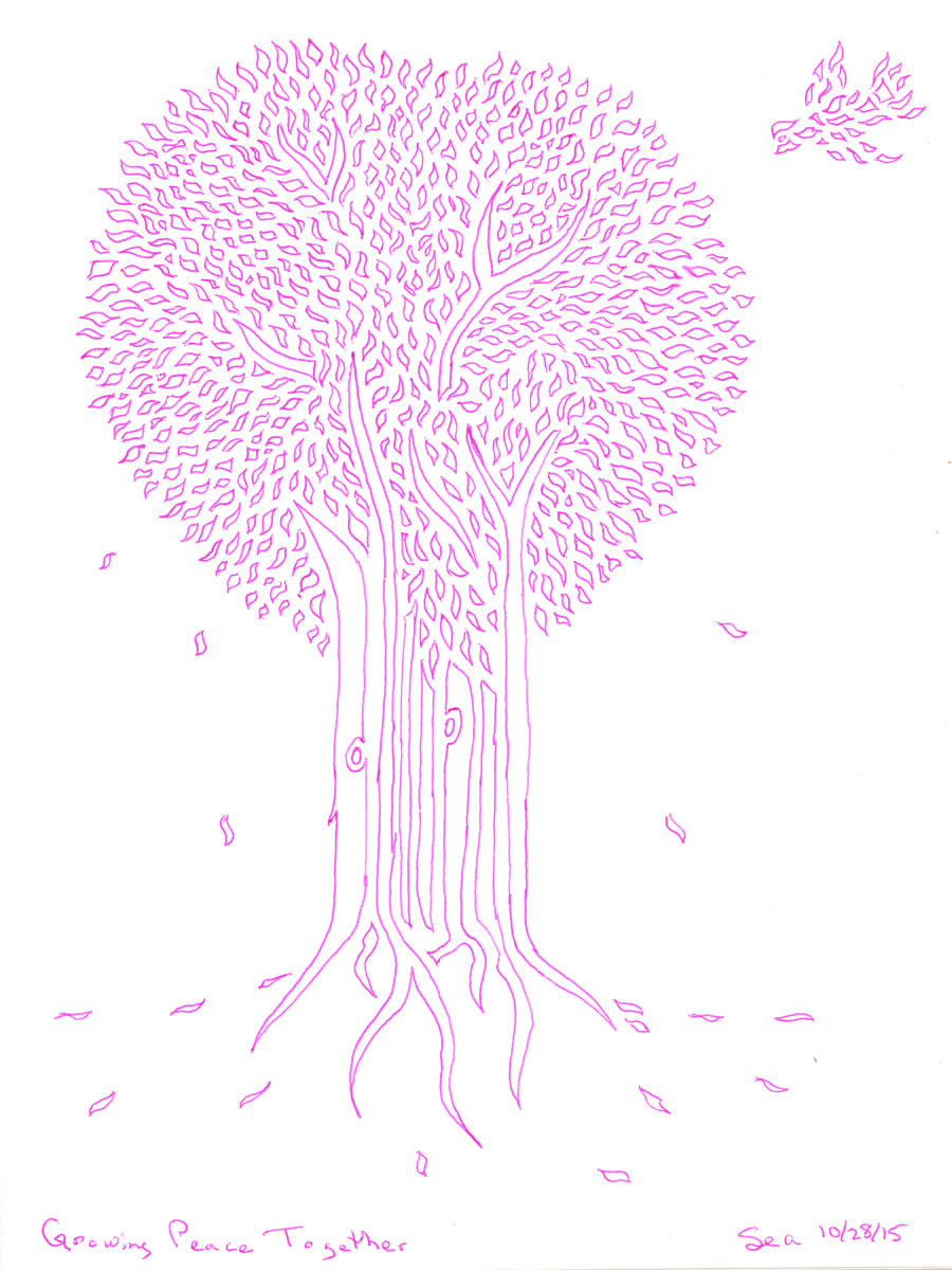 Growing Peace Together by Pauline Williamson 