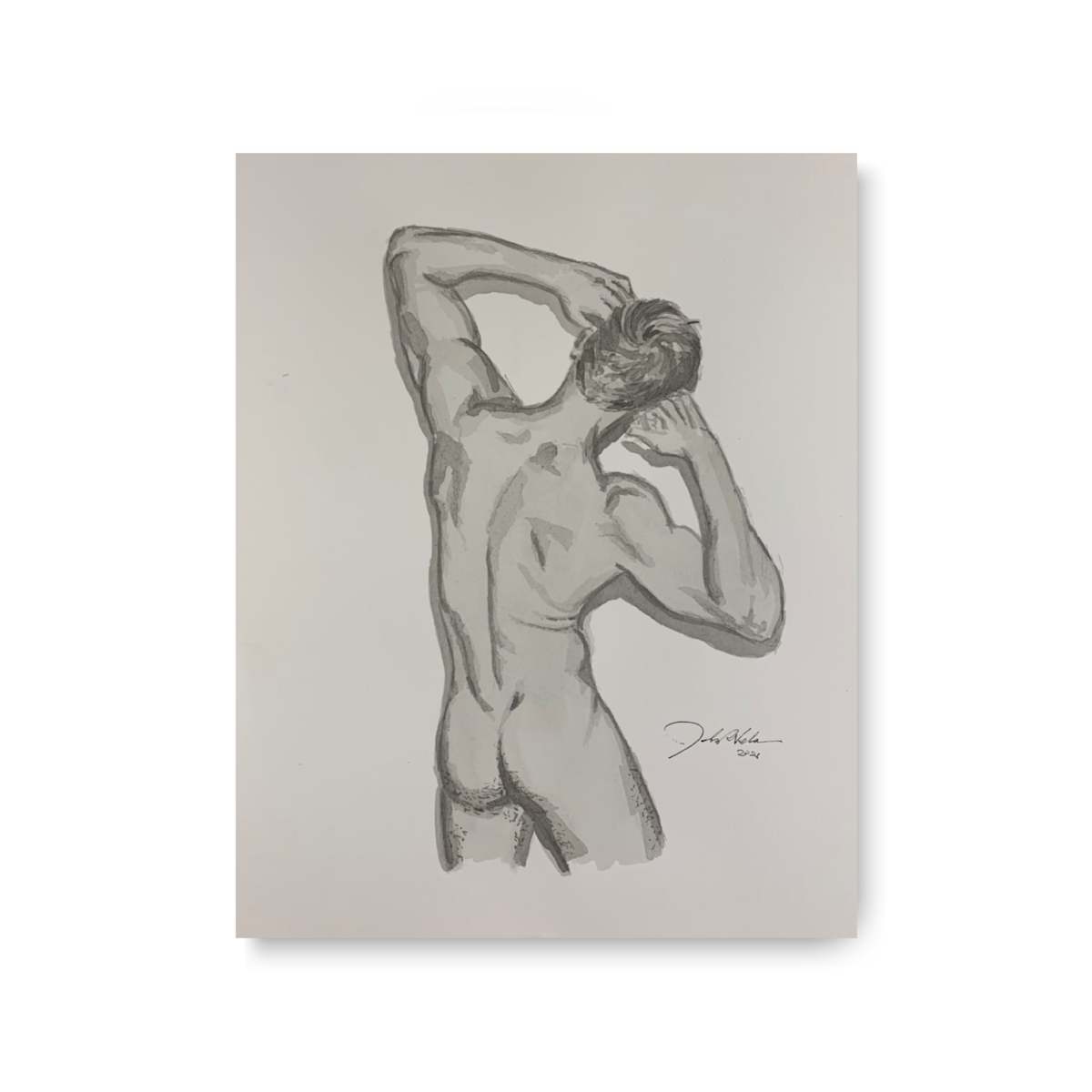 Backside of Calum by John Velo, Image 2.