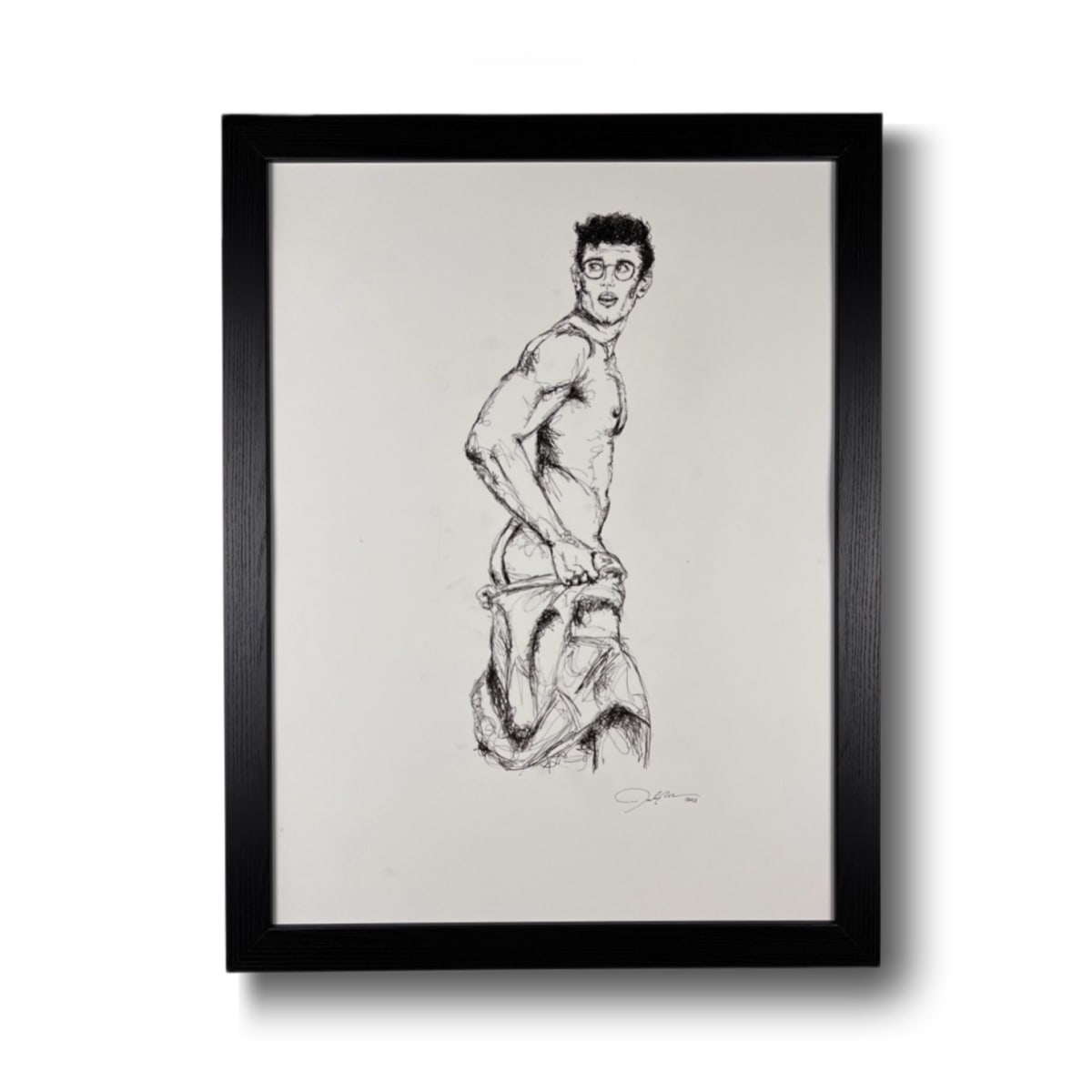 Back View of Damien by John Velo 