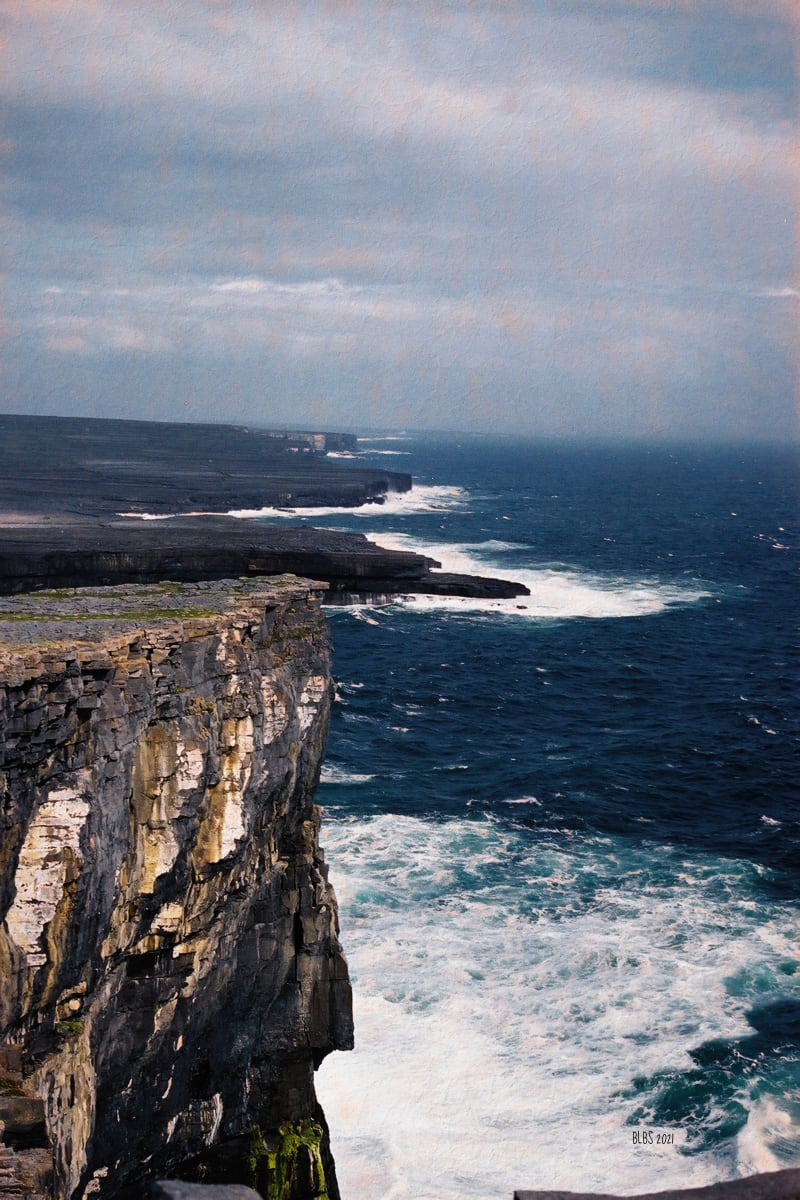 Dún Aonghasa, Inis Mór, Aran Islands, County Galway by Barbara Storey  Image: Dún Aonghasa, Inis Mór, Aran Islands, County Galway