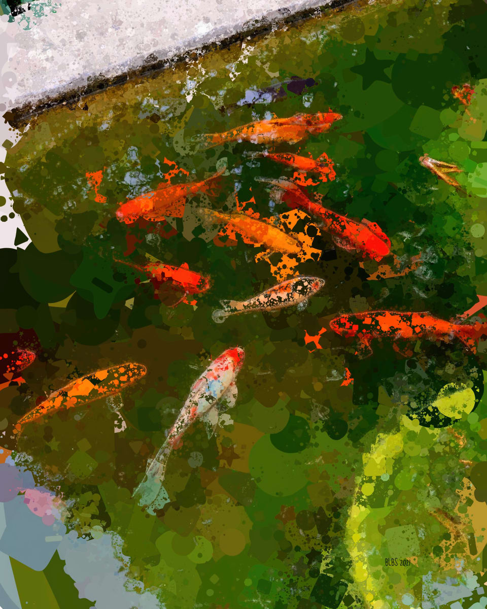 Koi Pond Zen by Barbara Storey 