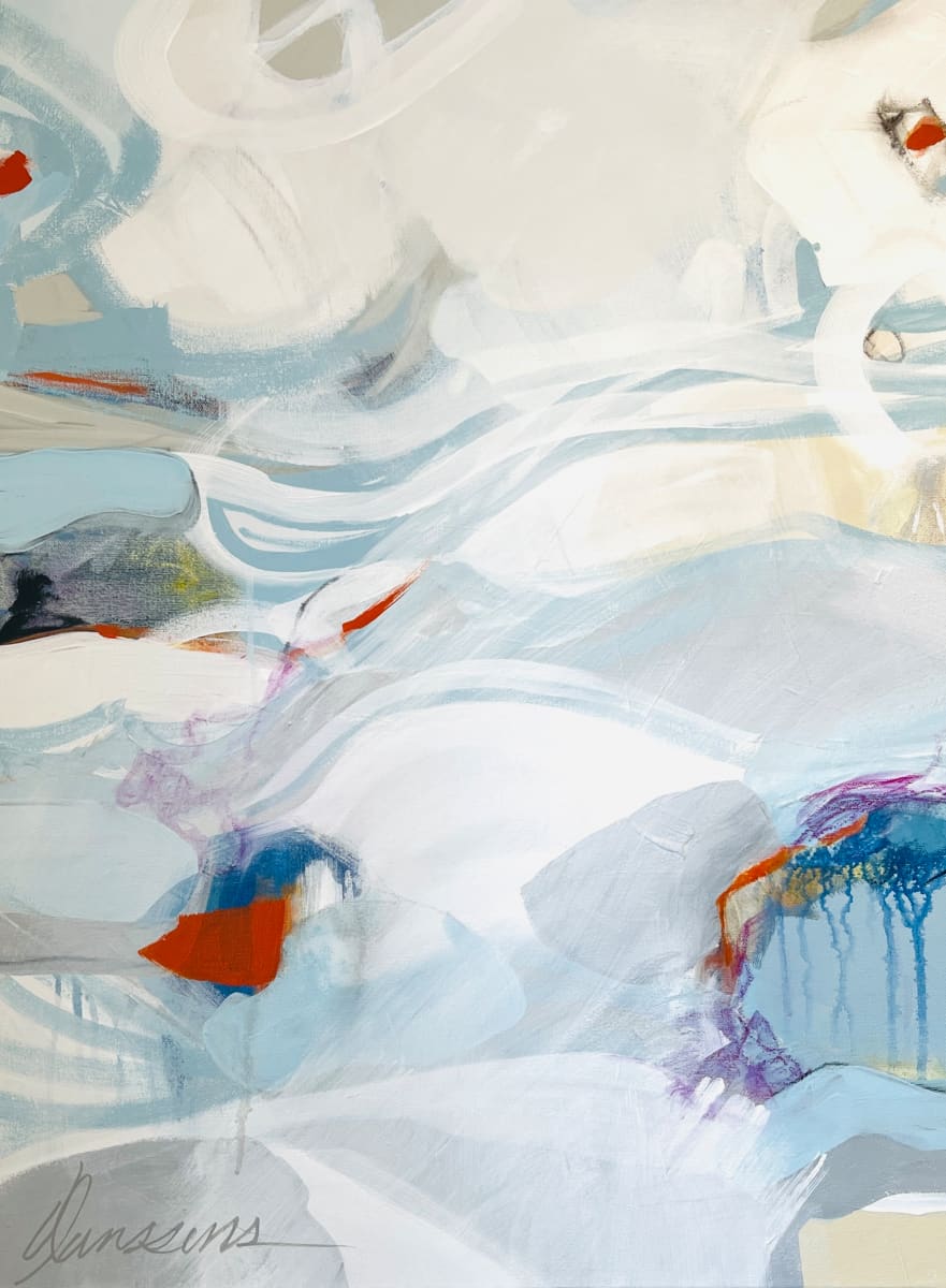 Rhythm and Flow by Vicki Janssens  Image: Inspired by blizzard conditions.