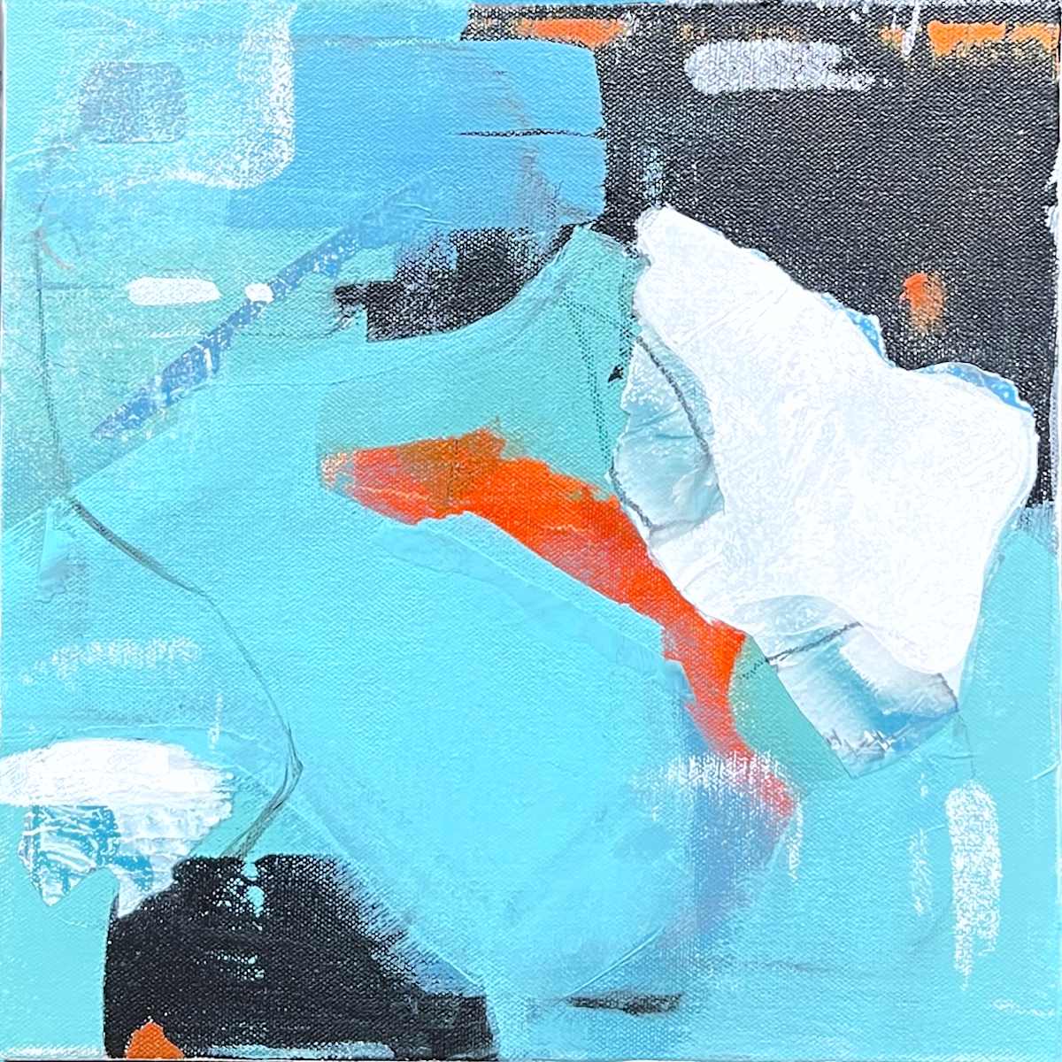 Elevated by Vicki Janssens  Image: Inspired by an elevated view of Lake Michigan.