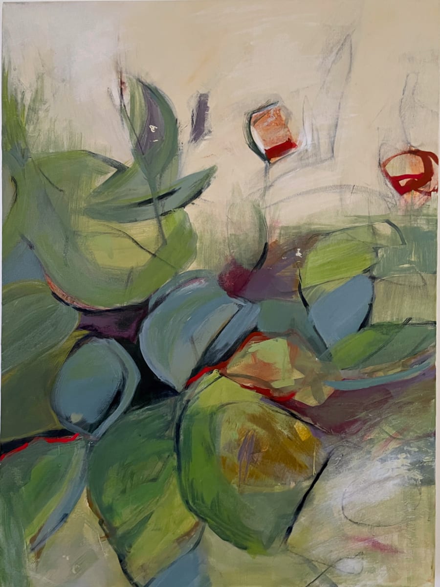 Gardenwalk 2 by Vicki Janssens  Image: Inspired by organic shapes of the summer garden.