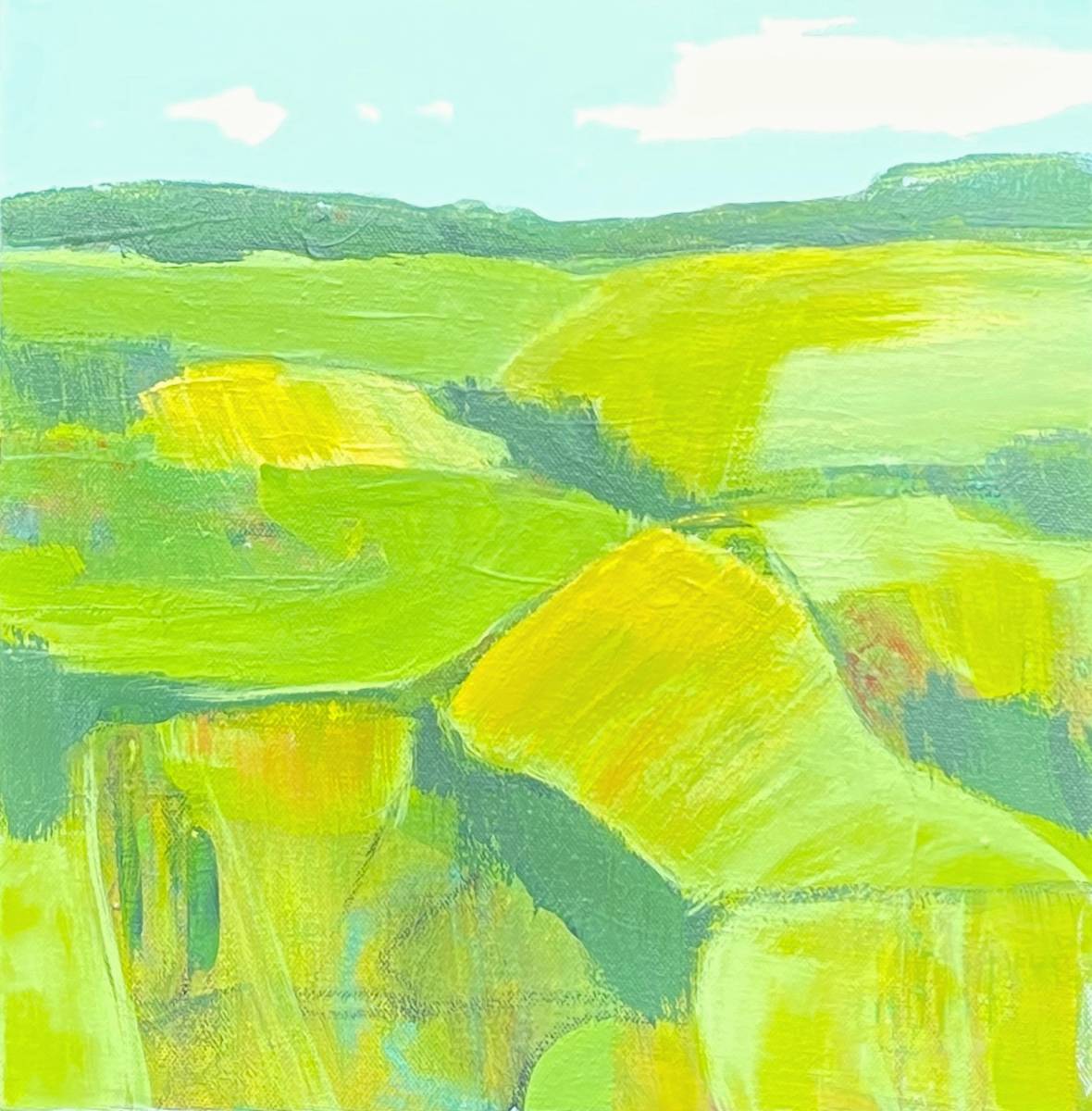 Sunglasses Needed by Vicki Janssens  Image: Inspired by the sunshine on the patchwork of the sloping landscape of Northern Michigan