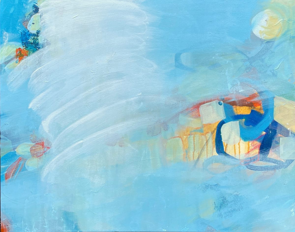 Where are we at? by Vicki Janssens  Image: Series inspired by concerns about climate change.  The pollution surrounding us prevents a clear view of our earth.